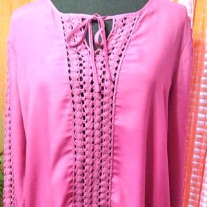 Women's Purple Blouse by Calvin Klein